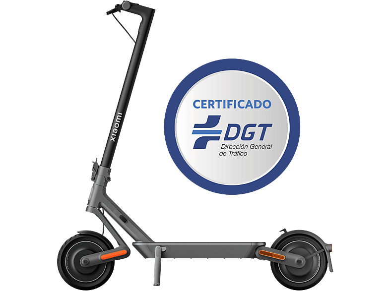 Patinete eléctrico - Xiaomi Electric Scooter 4 Ultra, Tipo 1 / VPL, Pot. nominal 500W, 70km autonomía, Vel. 25 km/h, Carga rápida, 12000mAh, Negro — foto 2