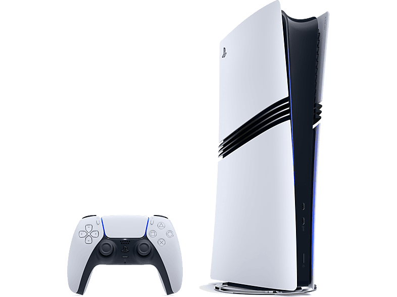 Consola - Sony PS5 Pro (2025), 2 TB SSD, 4K Spectral Super Resolution (PSSR), 1 mando, Digital (sin lector de discos), Blanco
