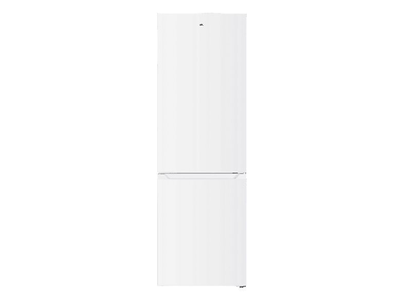 Frigorífico combi - OK . OFK 611-1 E NF W, No Frost, 186 cm Altura, 293l, Libre Instalación, 4 Estrellas, Blanco
