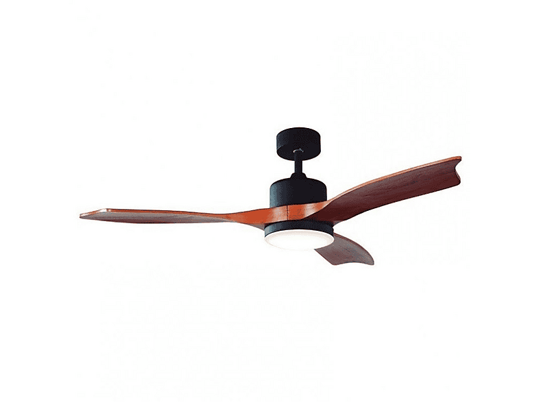 Ventilador de techo - FM Calefacción VT-4000 L, 1 kW, 1 velocidades, Negro, Marrón