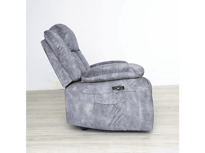 Sillón de masaje - Dupi Innova, Peso máximo 150 kg, Gris — foto 9