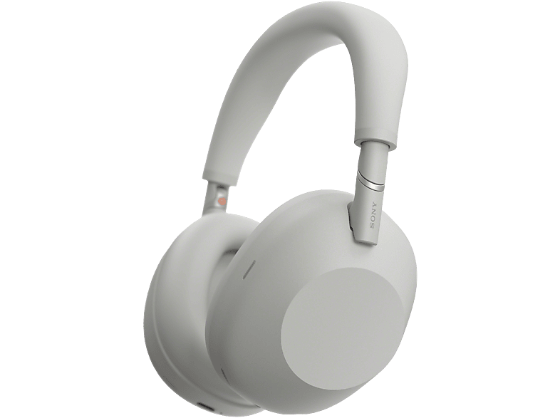 Auriculares inalámbricos - Sony WH-1000XM6, Cancelación ruido, 30h Autonomía, Hi-Res, Carga Rápida, Cómodo, Plegable, iOS/Android, Plata