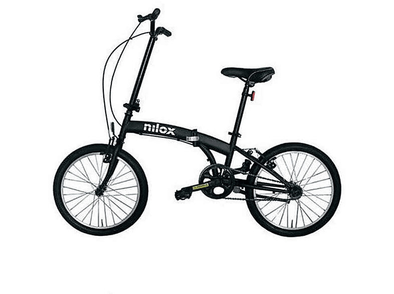 Bicicleta de ciudad - Nilox X0, Acero, Negro — foto 1