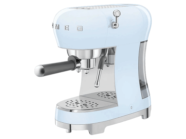 Cafetera express - Smeg ECF02PBEU, 15 bar, 1350 W, 2 tazas, Inox