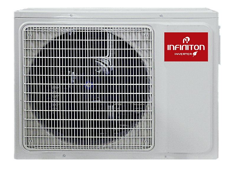 Aire acondicionado Split 2 x 1 - Infiniton MULTI 2320, 4500 fg/h, Función Inverter, Blanco — foto 2