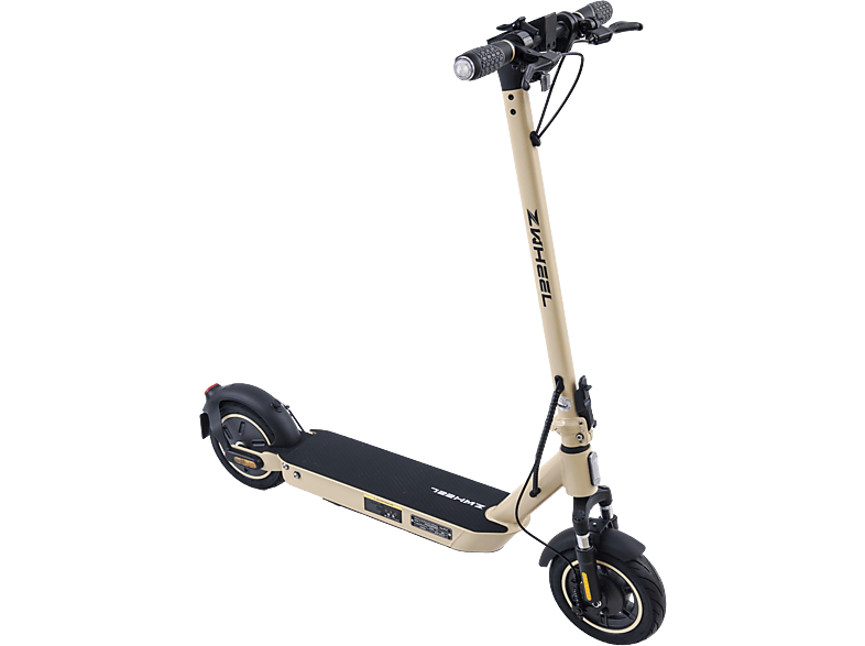 Patinete eléctrico - Zwheel ZFox Max Autumn Sunrise Homologado DGT, Pot. máx. 800 W, Carga máx. 100 kg, 50 km autonomía, 15000 mAh, Amarillo | Ocre