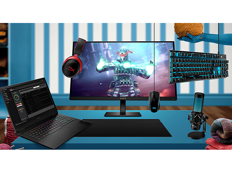 Portátil gaming - HP 16-WF1005NS I7-14700HX32/1/RTX 4070/FREE, 16,1 " QHD, Intel® Core™ i7-14700HX, 32 GB RAM, 1 TB SSD, GeForce RTX™ 4070, Negro — foto 8