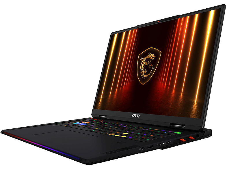 Portátil Gaming - MSI Raider 18 HX AI A2XWIG-270FR, Intel Core Ultra 9, 285HX, 64 GB RAM, 2000 GB SSD, GeForce RTX™ 5080, Windows, Negro