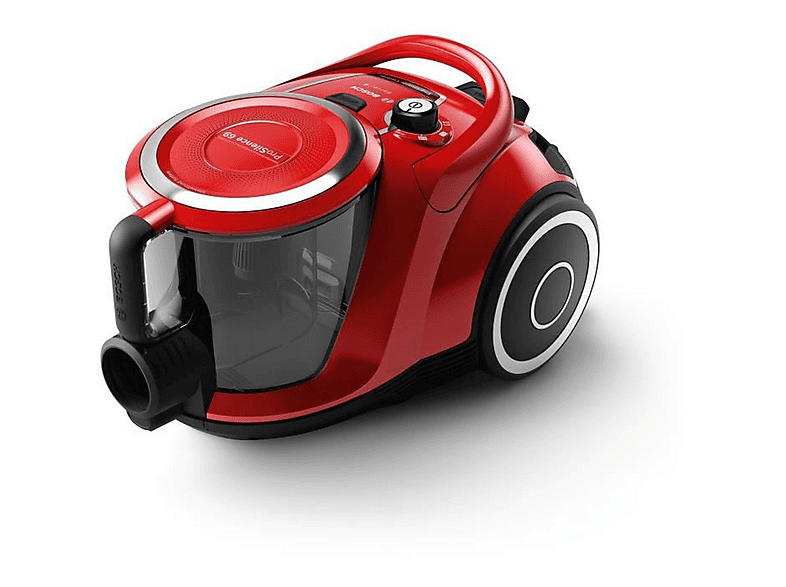 Aspirador sin bolsa - Bosch Serie 6 BGC41Q69, 600 W, Potencia de succión 600 W, Depósito 2,4 l, Rojo — foto 3