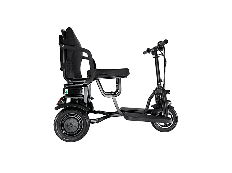 Triciclo eléctrico plegable - Careway Fold Max Power, Black — foto 8