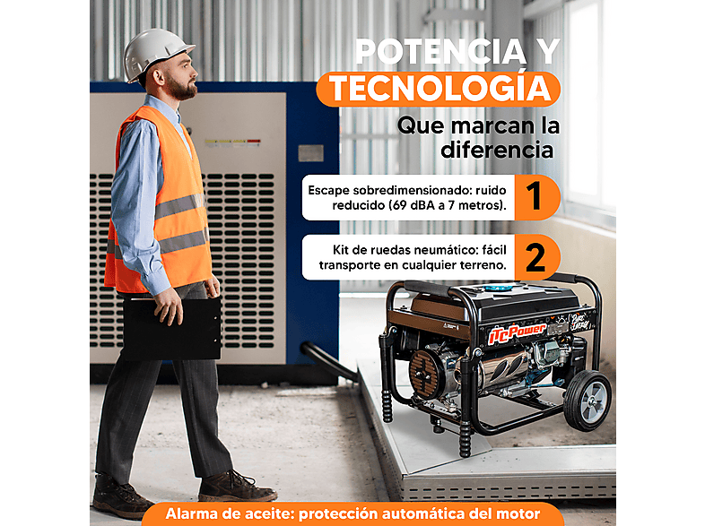 Generador a gasolina - ITC Power GG3300F — foto 7