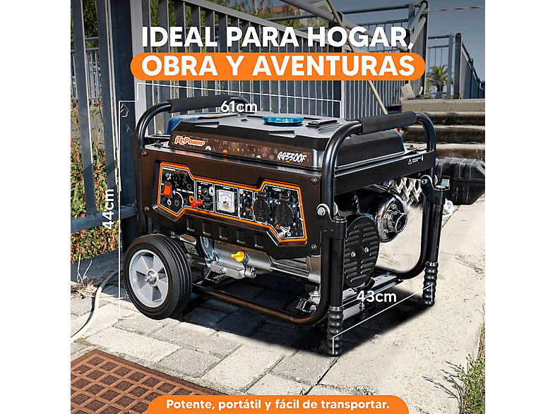 Generador a gasolina - ITC Power GG3300F — foto 8