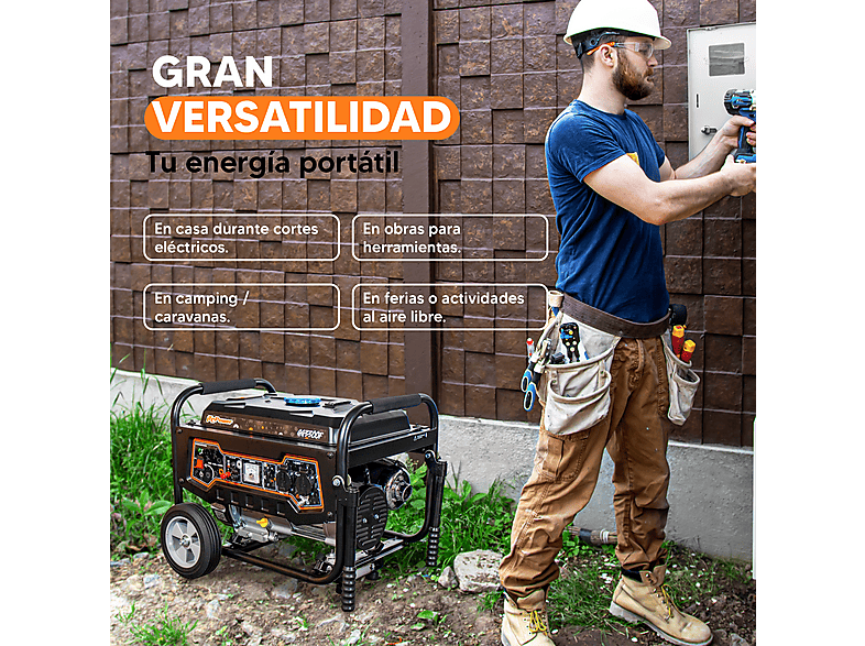 Generador a gasolina - ITC Power GG3300F — foto 9