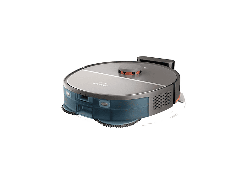Robot aspirador - Philips XU5000/10, 14,76 V, Potencia de succión 10000 kPa, Depósito 0,26 l, Autonomía 200 min, Gris