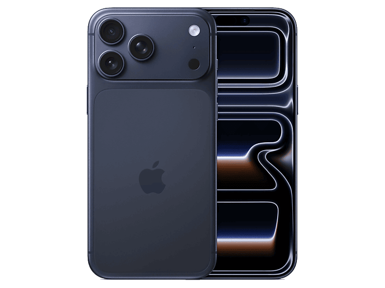 Smartphone - Apple iPhone 17 Pro Max, Azul oscuro, 512 GB, 5G, 6.9" OLED Super Retina XDR, Chip A19 Pro, iOS