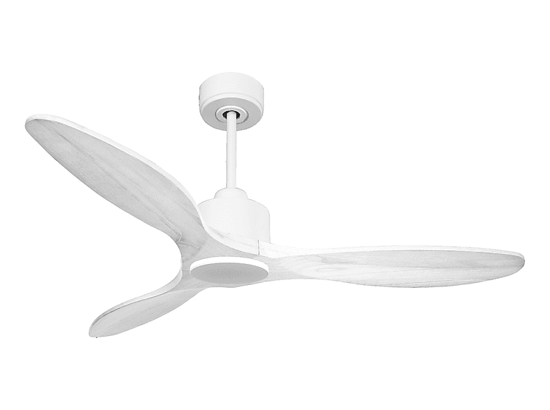 Ventilador de techo - Purline SantoriniD132C0367703, 6 velocidades, Blanco