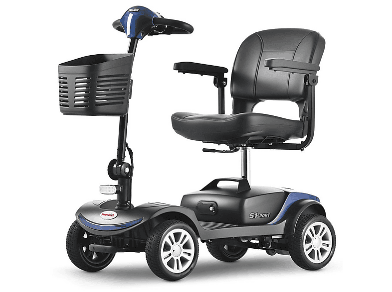 scooter plegable - Sweetrich S1 SPORT, 27 kg, azul
