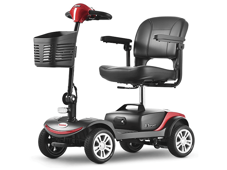 scooter plegable - Sweetrich S1 SPORT, 27 kg, rojo