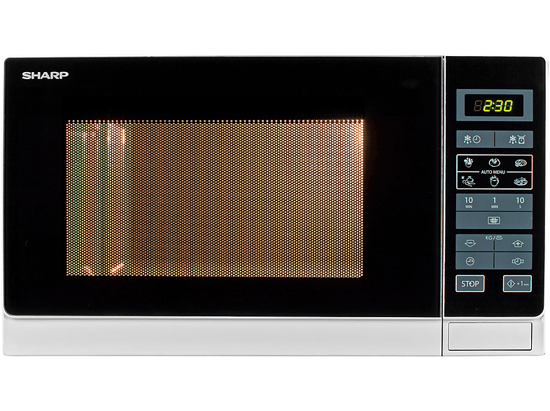 Microondas libre instalación - Sharp 18100100, 900 W, 25 l, Inox — foto 1