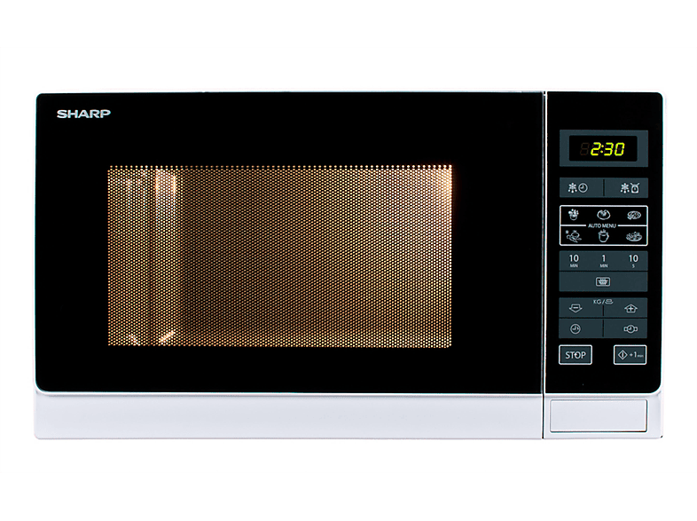 Microondas libre instalación - Sharp 18100100, 900 W, 25 l, Inox — foto 2