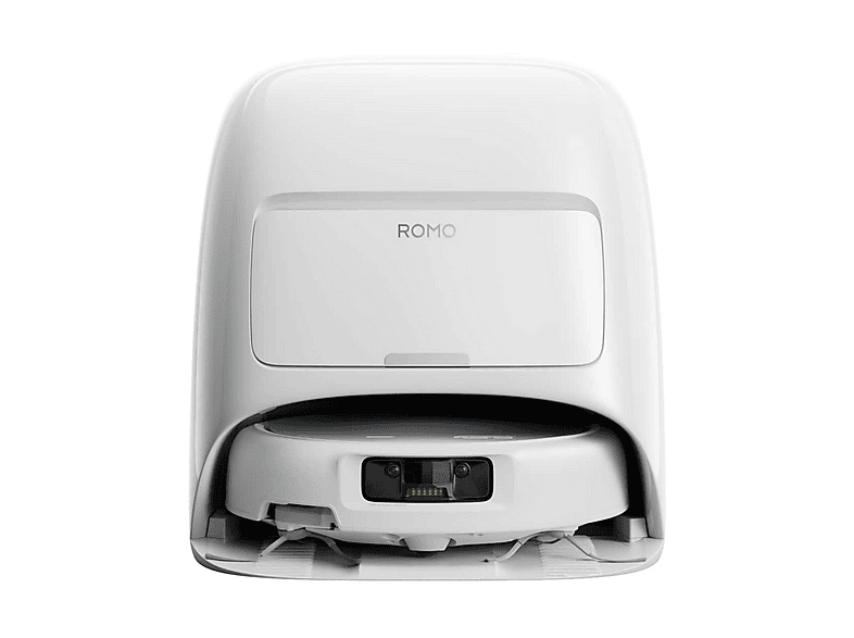 Robot aspirador - DJI ROMO A, 55 W, Potencia de succión 25 kPa, Depósito 260 ml, Autonomía 180 min, Blanco