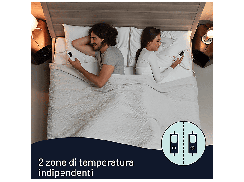 Almohadilla eléctrica - Imetec 16634, 150 W, Beige — foto 6