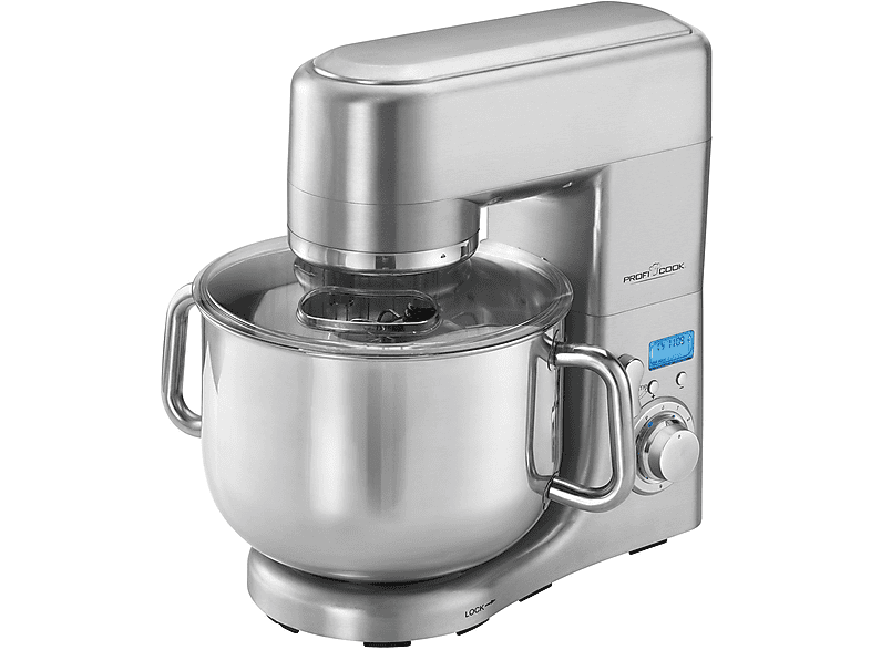 robot de cocina - Proficook KM1096, 1500 W, 10 l, Plata