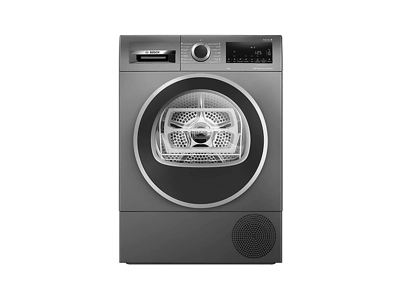 Secadora bomba de calor - Bosch WQG245DRES, Bomba de calor, 9 kg, 14 programas, Grey — foto 1