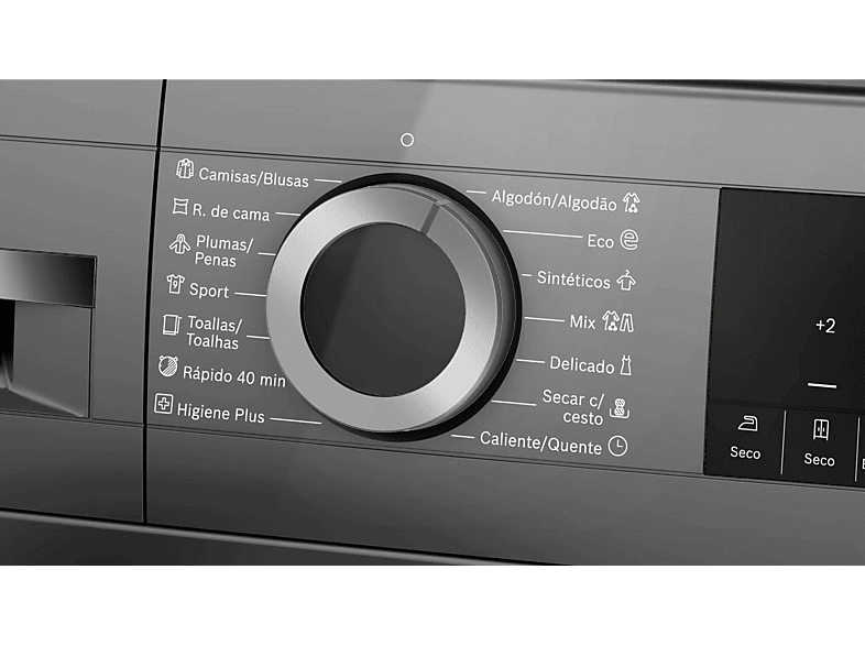 Secadora bomba de calor - Bosch WQG245DRES, Bomba de calor, 9 kg, 14 programas, Grey — foto 5
