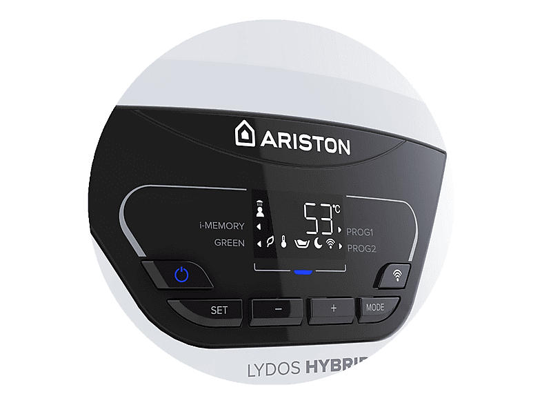 Termo eléctrico - Ariston Lydos Hybrid, blanco — foto 3