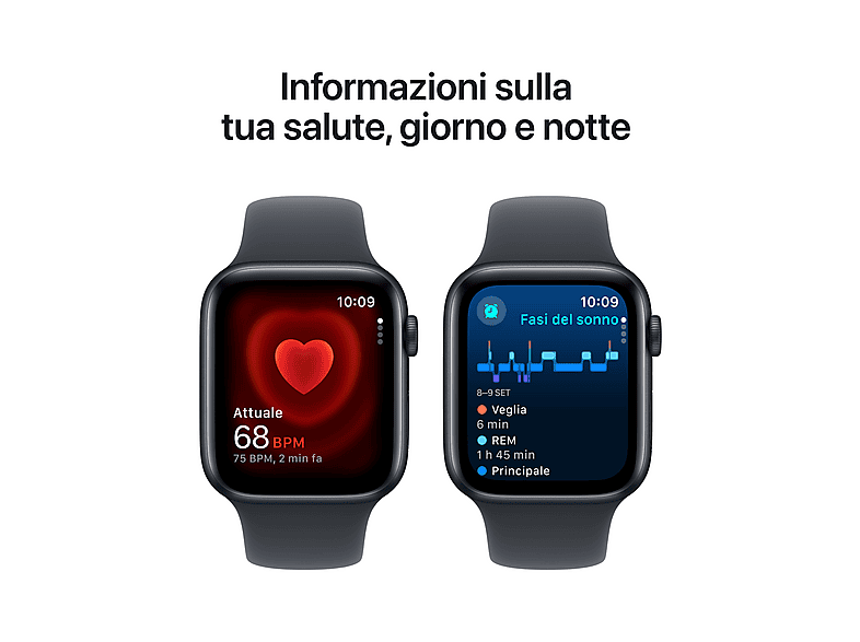 Smartwatch - Apple APPLE WATCH SE 44 MI AL MI SB ML GPS, 140 a 245 mm, Negro — foto 5