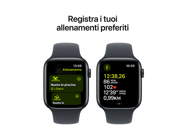 Smartwatch - Apple APPLE WATCH SE 44 MI AL MI SB ML GPS, 140 a 245 mm, Negro — foto 6