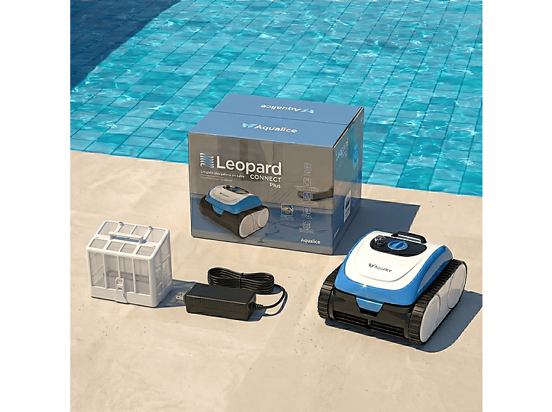 Robot limpiafondos - Aquallice Leopard Connect Plus Con App Movil, Negro — foto 4