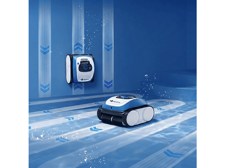 Robot limpiafondos - Aquallice Leopard Connect Plus Con App Movil, Negro — foto 6