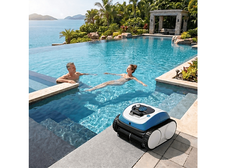 Robot limpiafondos - Aquallice Leopard Connect Plus Con App Movil, Negro — foto 9
