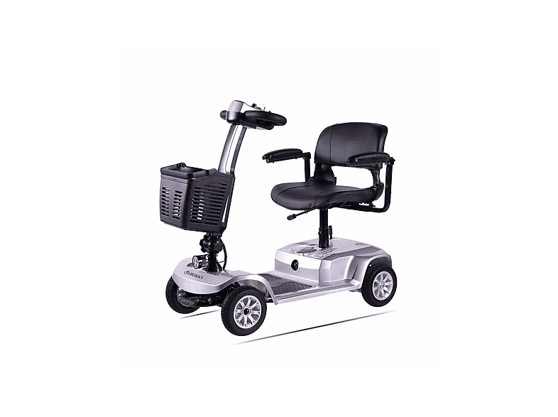 Cuatriciclo eléctrico plegable - Careway Esencial, Silver