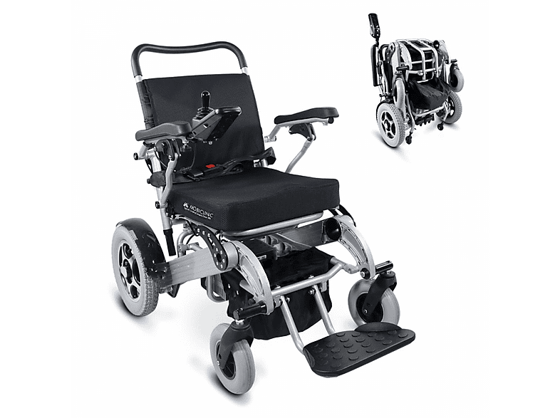 Silla de ruedas eléctrica - Mobiclinic Troya, Negro — foto 1