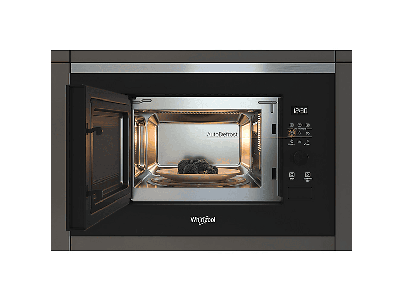 Microondas integrable - Whirlpool WMF200G, 1000 W, 20 l, Negro — foto 3