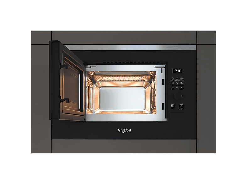 Microondas integrable - Whirlpool WMF200G, 1000 W, 20 l, Negro — foto 5