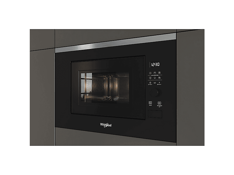 Microondas integrable - Whirlpool WMF200G, 1000 W, 20 l, Negro — foto 6