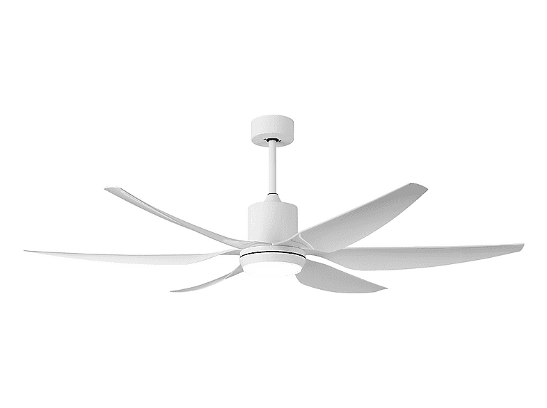 Ventilador de techo - Purline URIKAINE White, 40 W, 6 velocidades