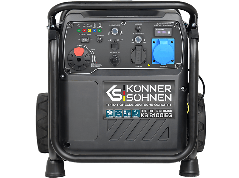 Generador de energía - Könner & Söhnen KS 8100iEG — foto 2