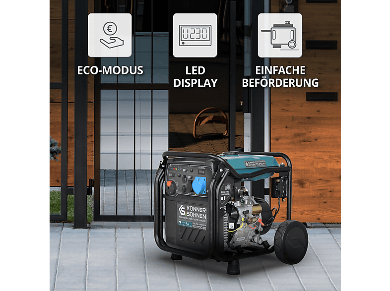 Generador de energía - Könner & Söhnen KS 8100iEG — foto 9