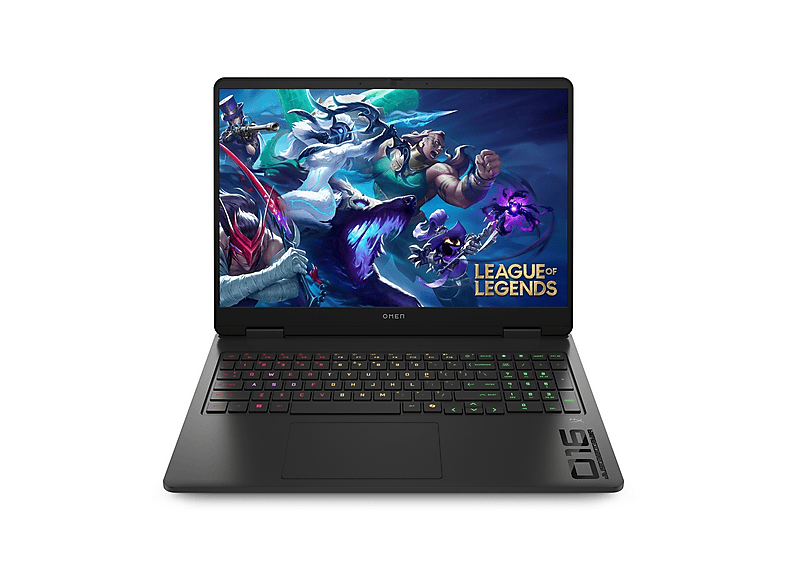 Portátil Gaming - HP Omen 16-AM0036NS, Intel Core Ultra 7 255H, 32 GB RAM, 1 TB SSD, GeForce RTX™ 5060, Sin sistema operativo, Negro sombra
