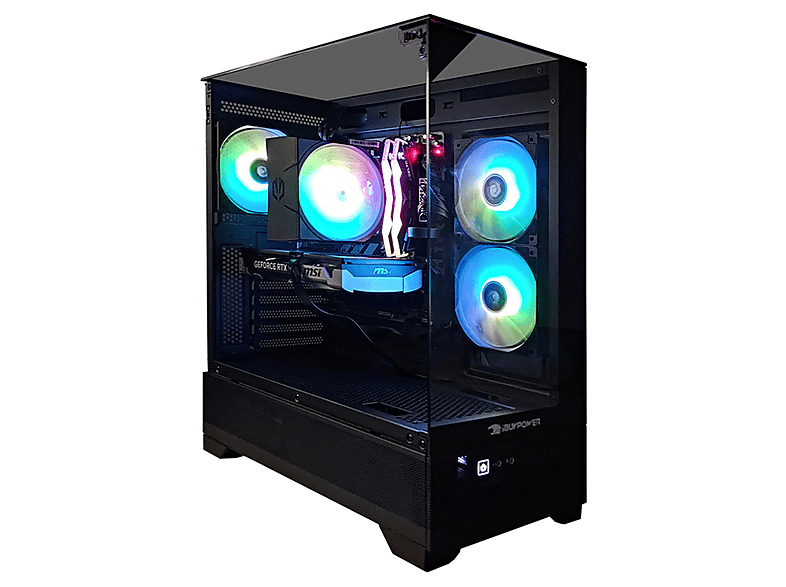 PC Gaming - Ibuypower Fighter Striker Lite, Ryzen 7 5700X, 16 GB RAM, 1 TB SSD, GeForce RTX™ 5060, Windows 11 Home, Negro