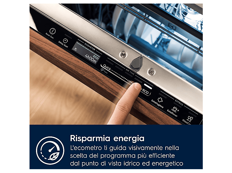 Lavavajillas integrable 60 cm - Electrolux LSV48400L, 14 servicios, 6 programas, 60,00 cm — foto 6