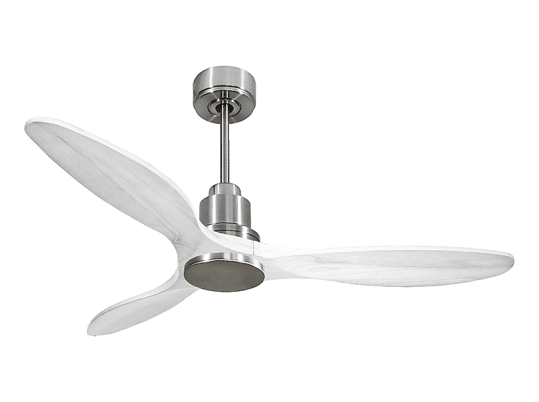 Ventilador de techo - Purline SantoriniD132C0466946, 6 velocidades, Plata