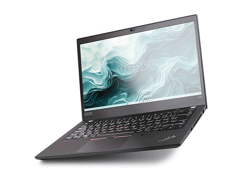 Portátil - Lenovo T490, 14 ", Intel  i7-8565U, 16 GB RAM, 512 GB SSD, HD Graphics, Windows 11, Negro