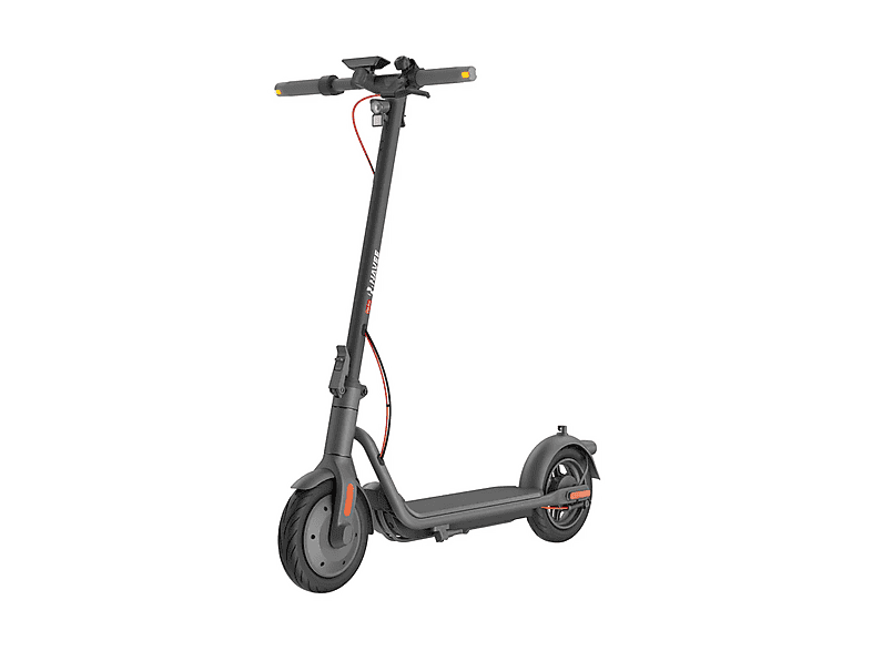 Patinete eléctrico - Navee Urbano V25, Pot. máx. 600 W, Carga máx. 100 kg, Negro, gris
