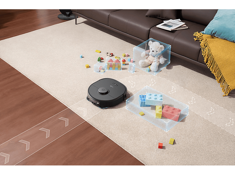 Robot aspirador - Eufy X10 Pro Omni, 1000 W, Potencia de succión 8 kPa, Depósito 1 l, Autonomía 1min — foto 8